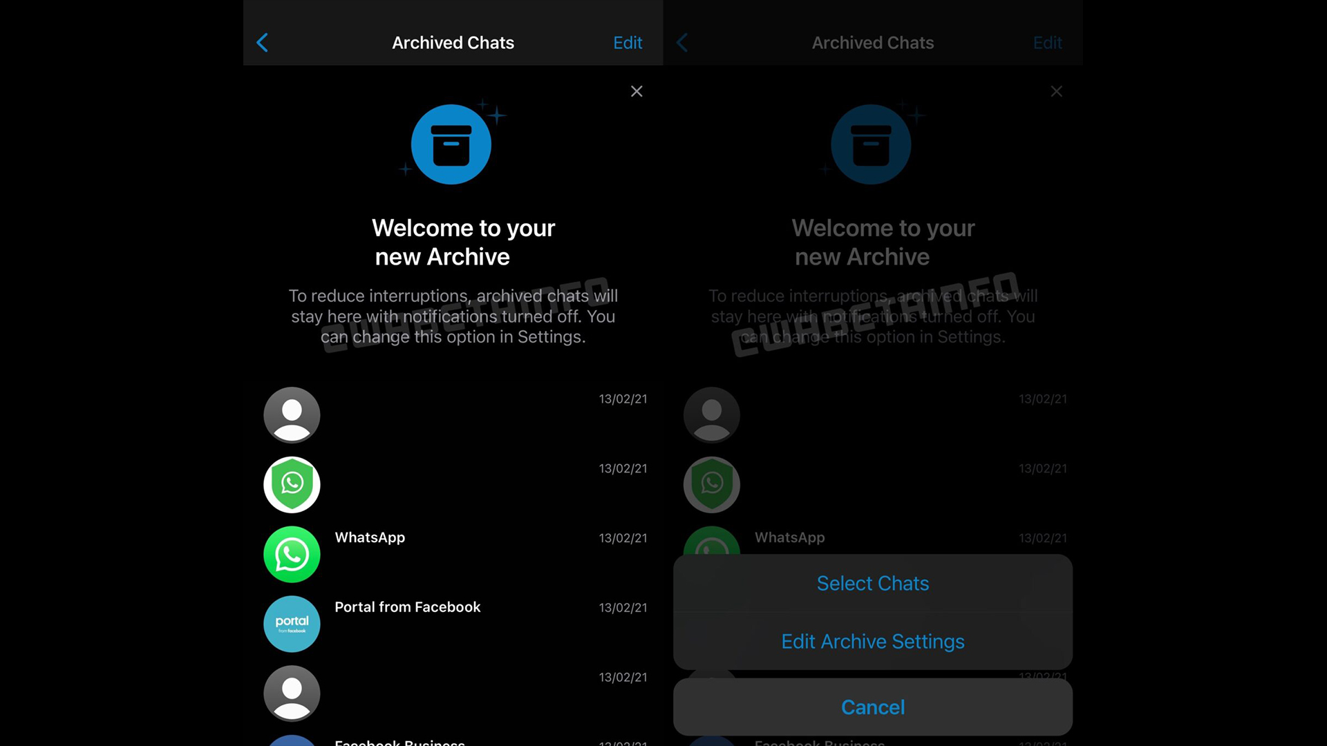 WhatsApp For IOS Working On New Archived Chats Tab 9to5Mac