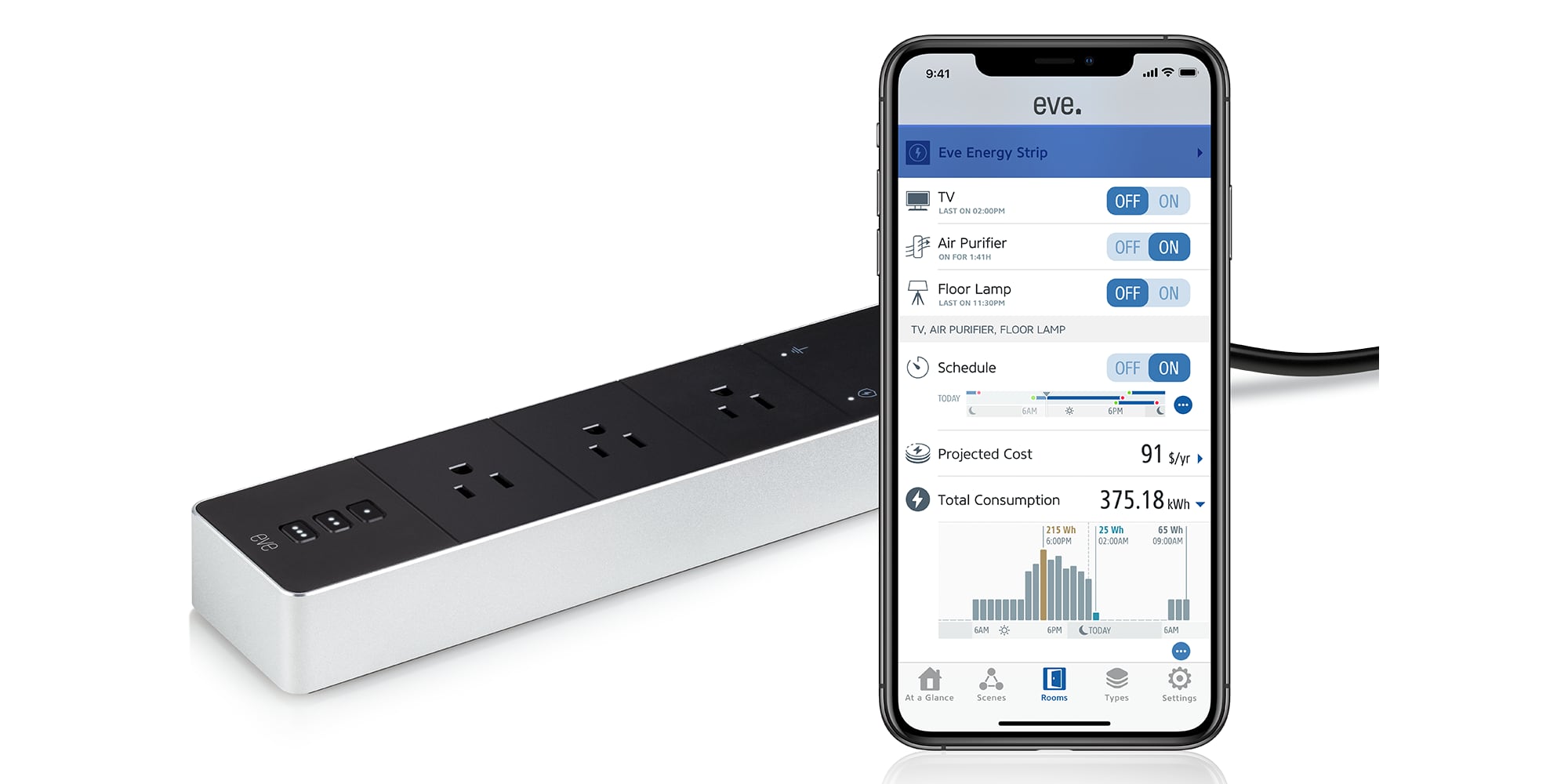 homekit energy monitor plug