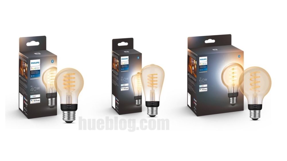 Buy Philips Hue White E14 LED Filament set of 2 at