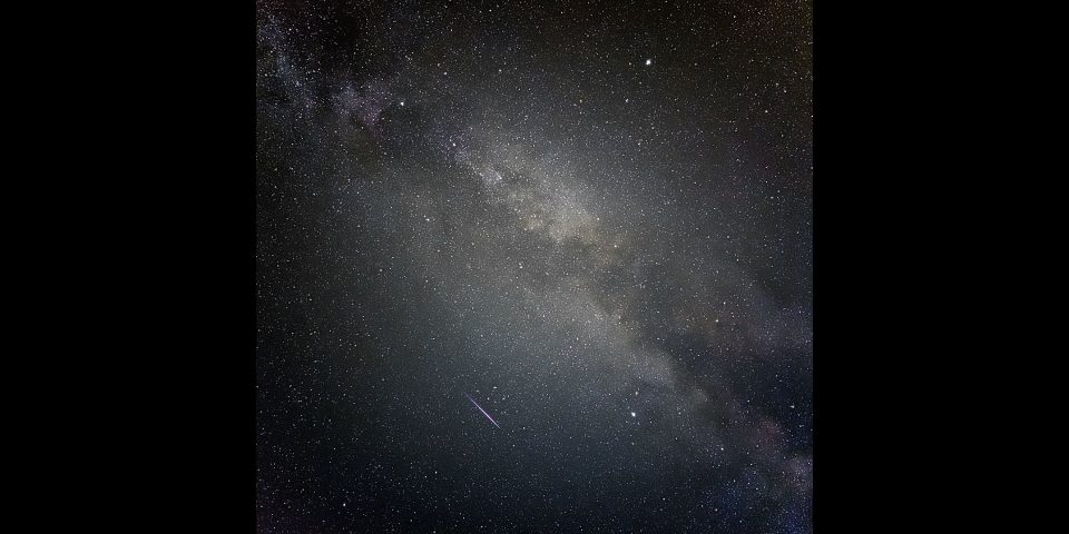 Milky Way iPhone photo
