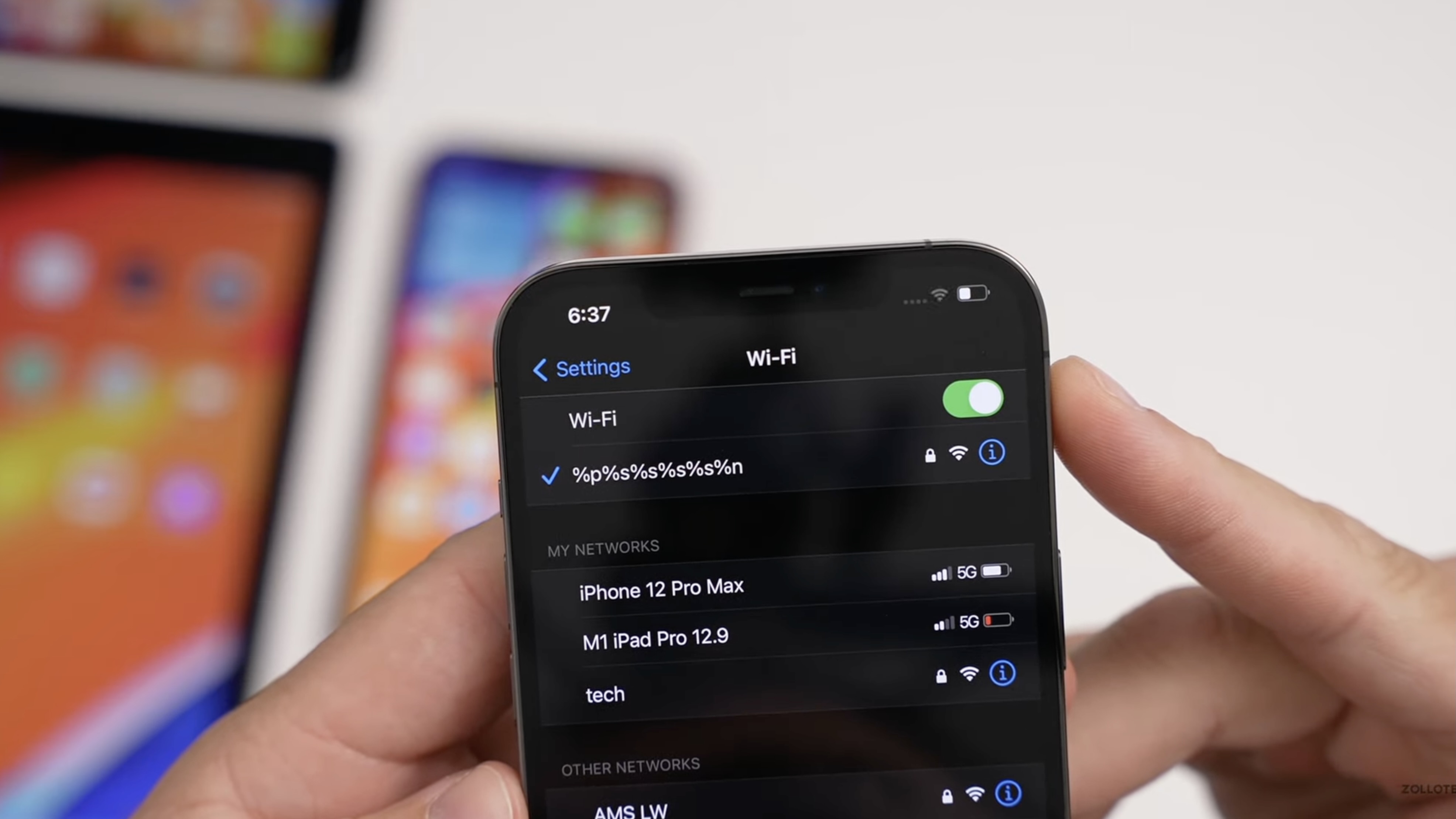 Latest iOS 14.7 beta fixes bug that caused certain network names to