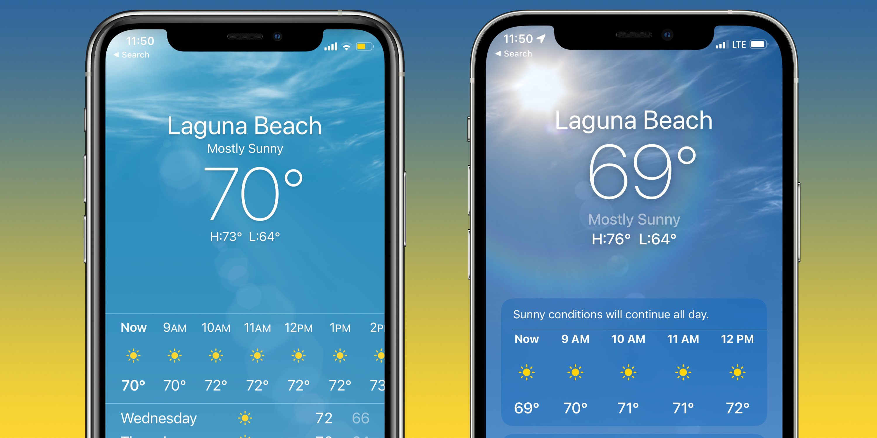 Here is why the iOS Weather app never shows 69-degree temperatures