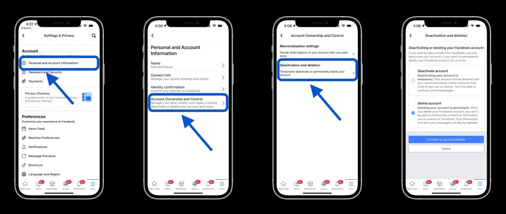 How To Delete Facebook From IPhone Or The Web TECHTELEGRAPH