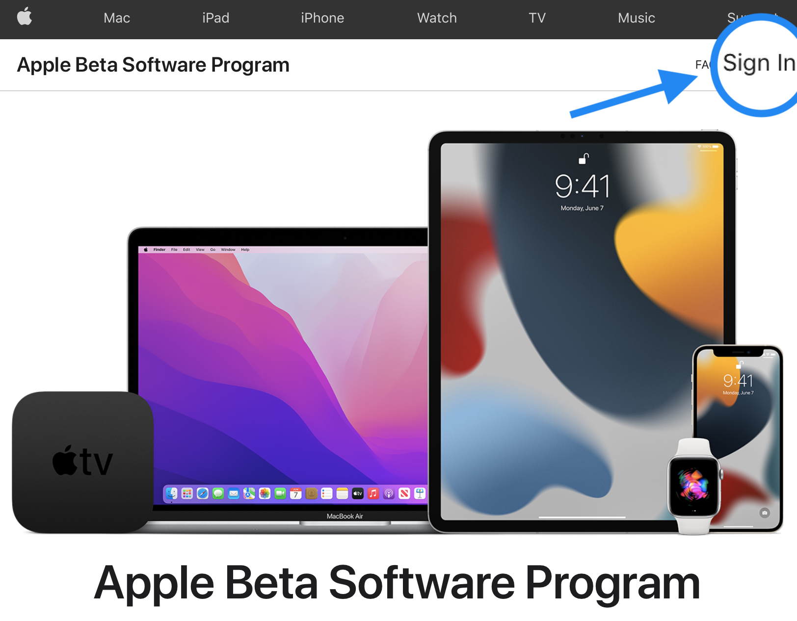 Install macOS Monterey public beta - walkthrough 1