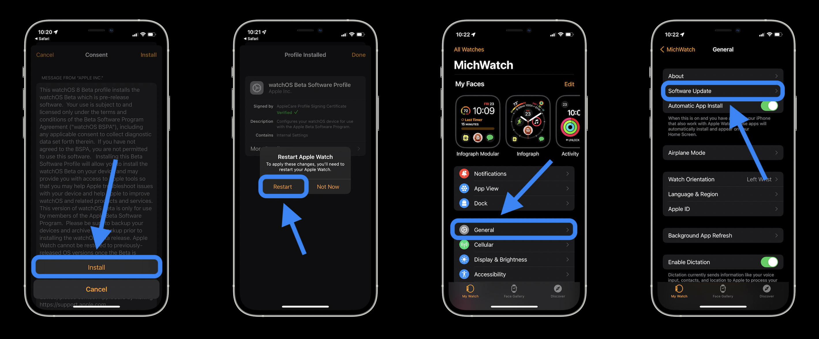 How to install watchOS 8 beta on Apple Watch - 9to5Mac