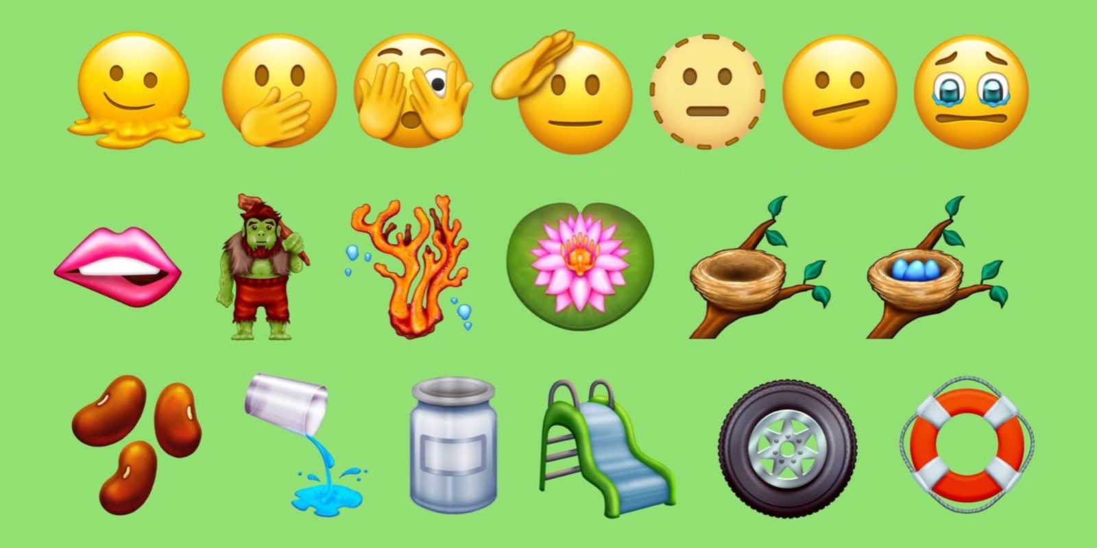 photo of iOS 15.4 beta comes with over 37 new emoji including melting and peeking face, troll, more image