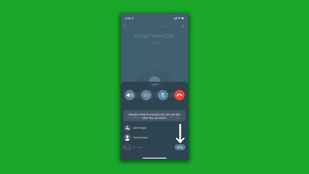 WhatsApp for iOS working on a new call experience