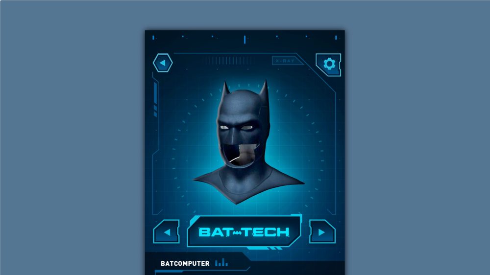 Cartoon Network - The DC: Batman Bat-Tech Edition app features