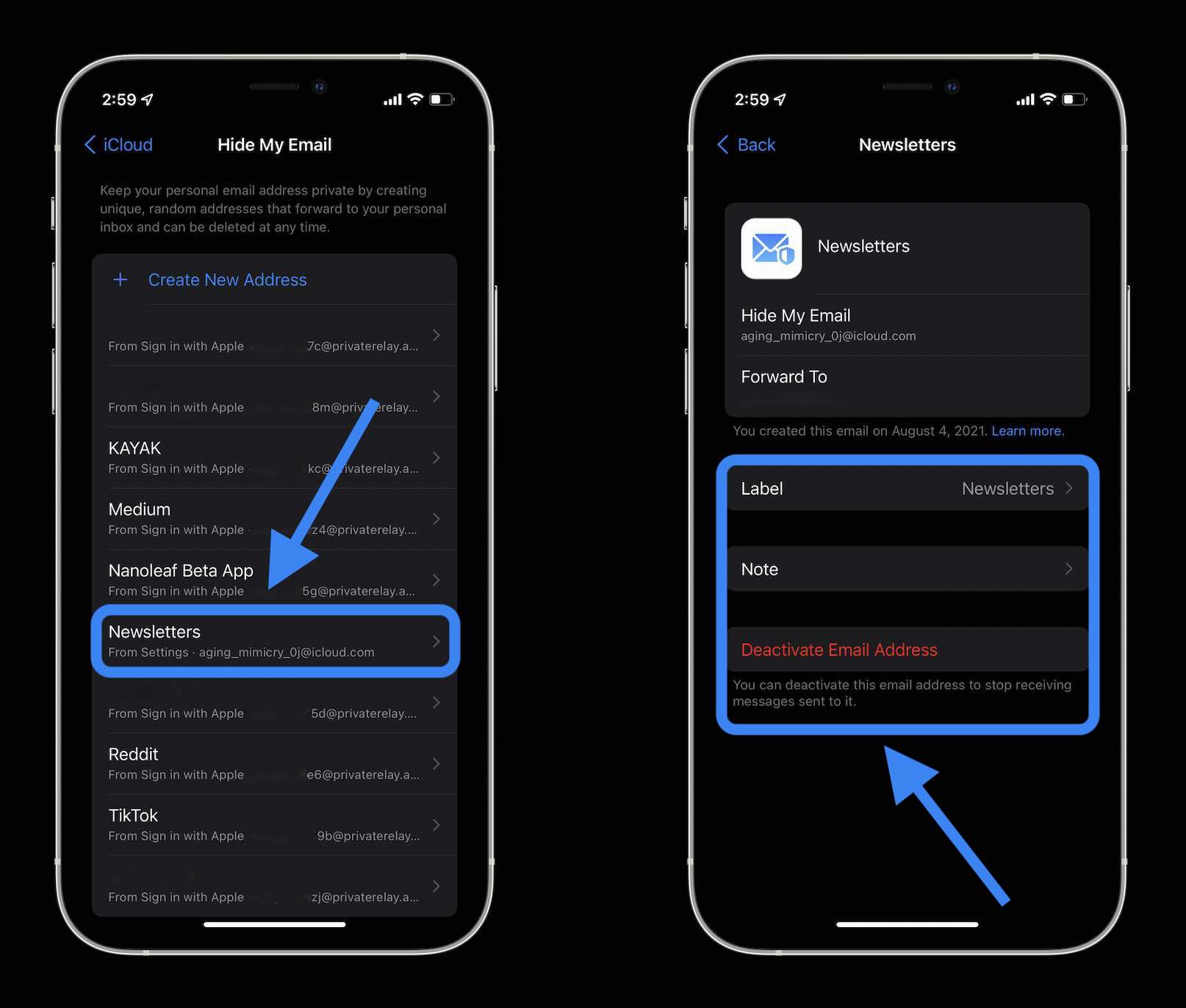 How To Hide My Email On IPhone With ICloud And IOS 15 9to5Mac