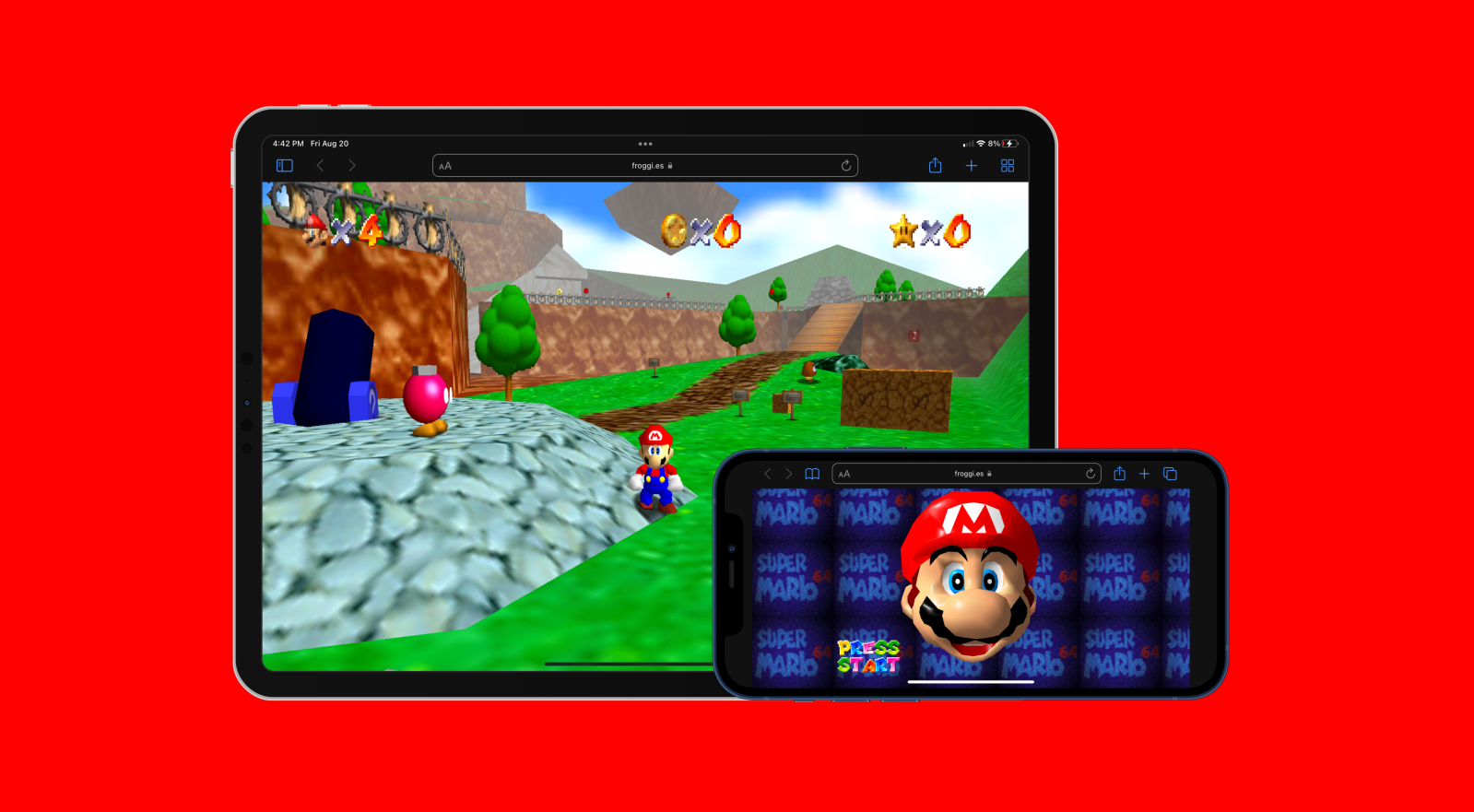You can play 'Super Mario 64' in a web browser on iPhone, iPad, and Mac - 9to5Mac
