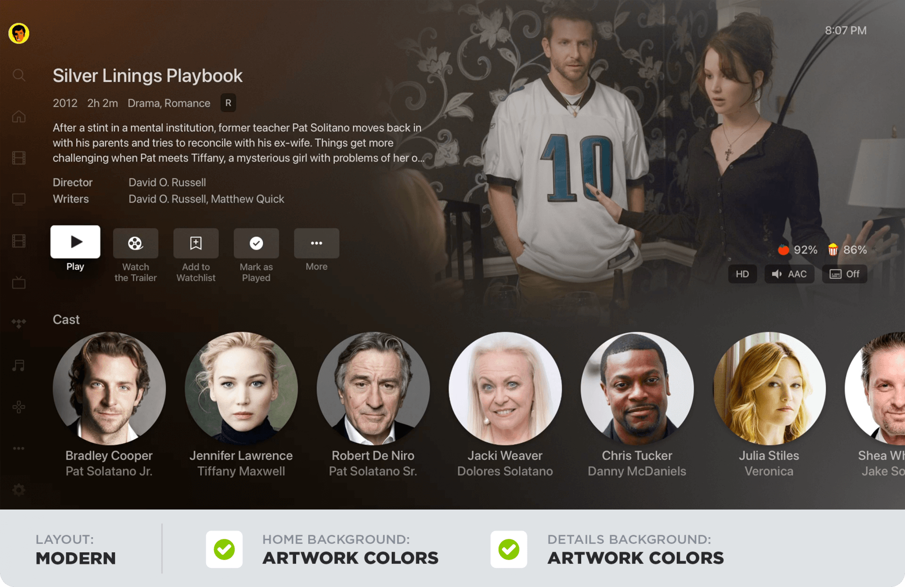 Plex launches a build your own UI experience including new 'Modern Layout' for Apple TV app