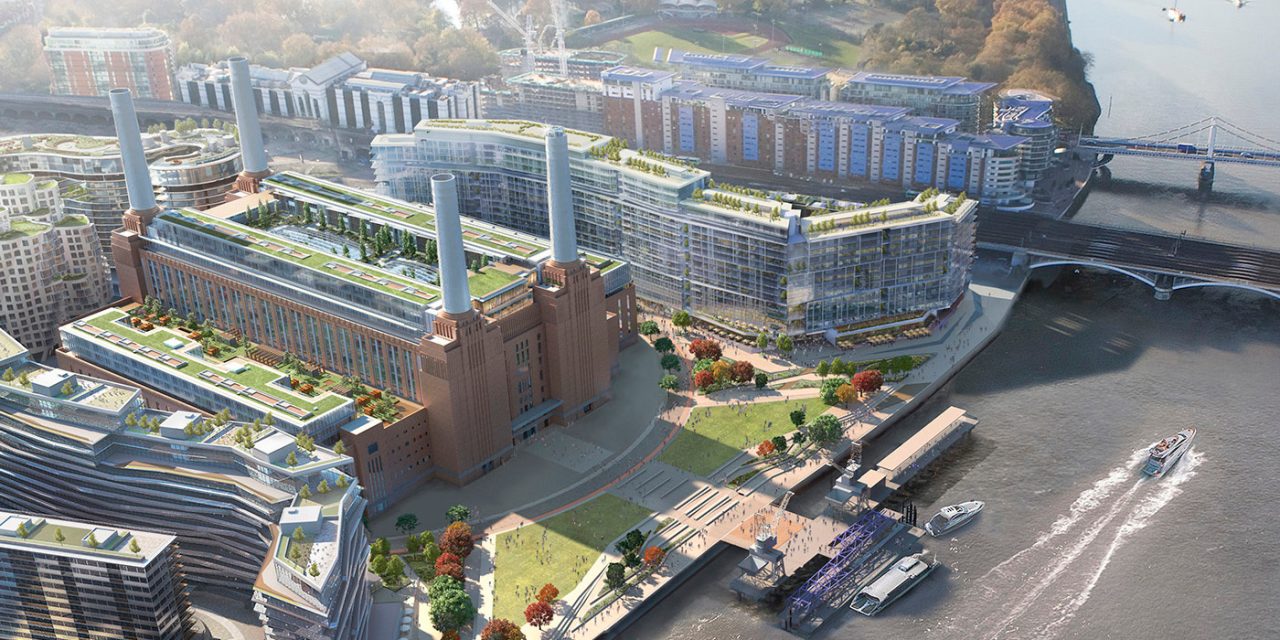 Apple's London campus at Battersea Power Station