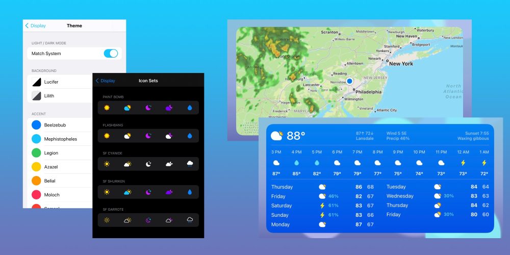 Aggiornamento iOS 15 di Carrot Weather