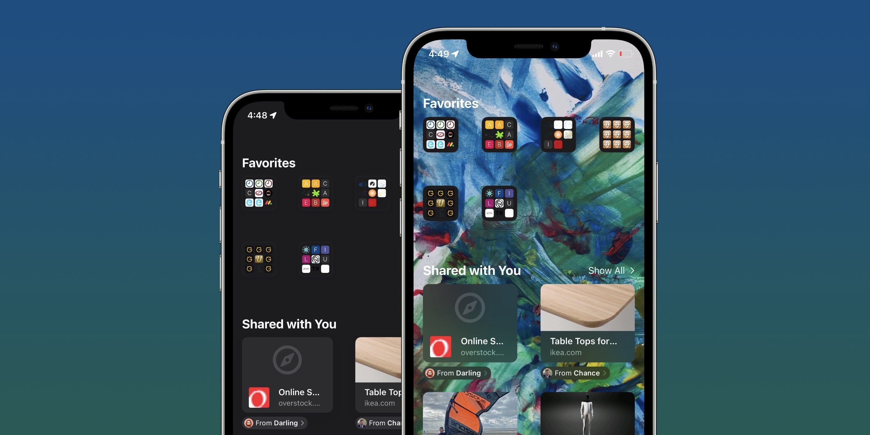 Custom iPhone Safari background: How it works in iOS 15 - 9to5Mac