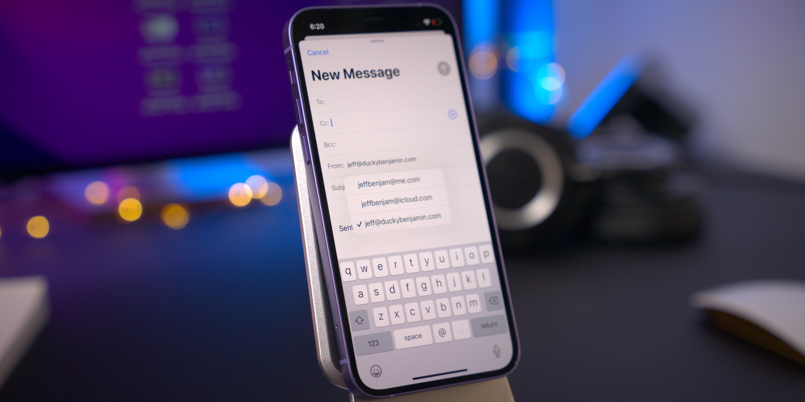 Personalize iCloud Mail: How to Buy a Custom Email Domain in iOS