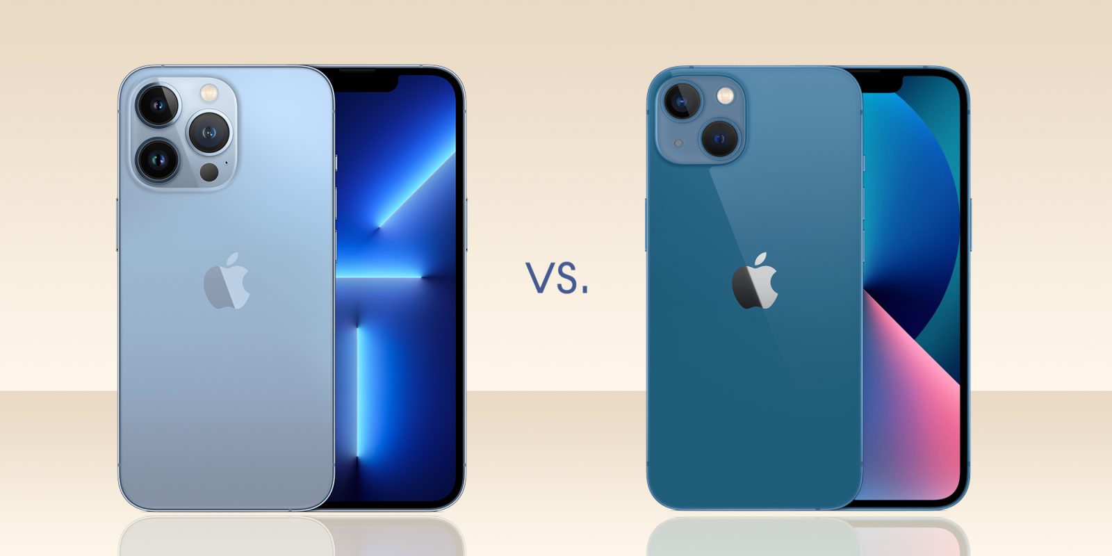 iPhone 13 vs iPhone 13 pro