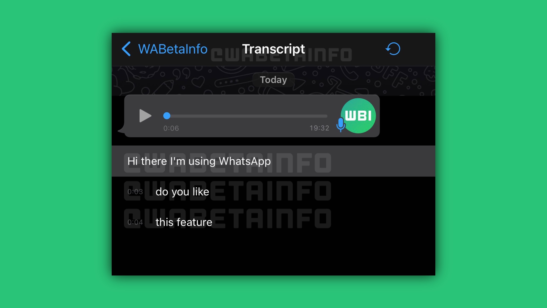 WhatsApp For IOS To Add Voice Message Transcription Feature - 9to5Mac