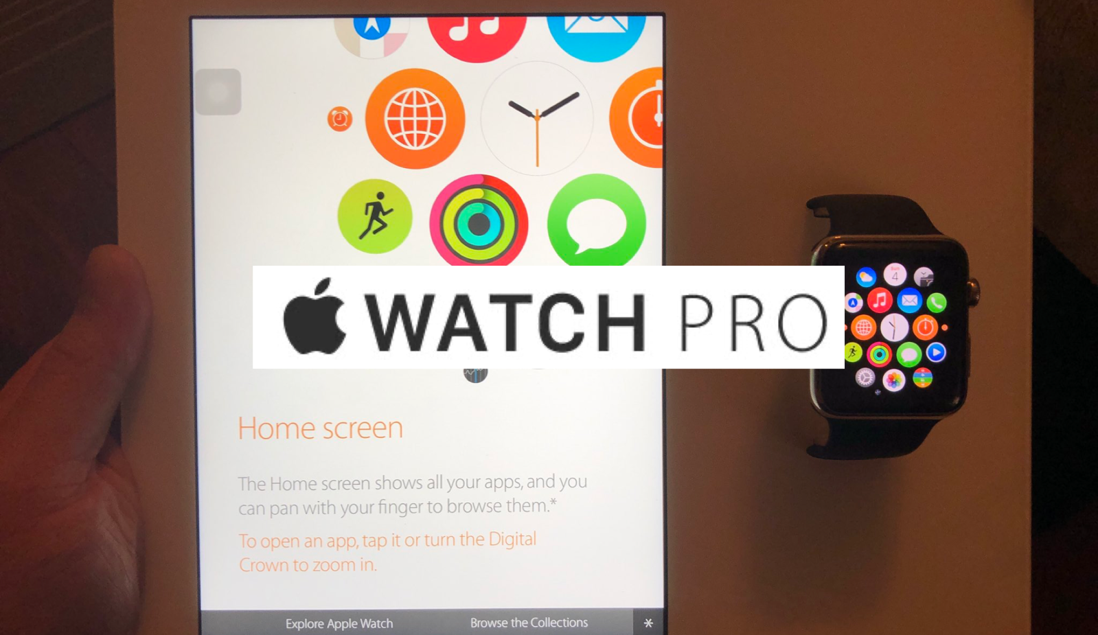 photo of Unused ‘Apple Watch Pro’ name revealed through 2015 Apple Store demo unit image