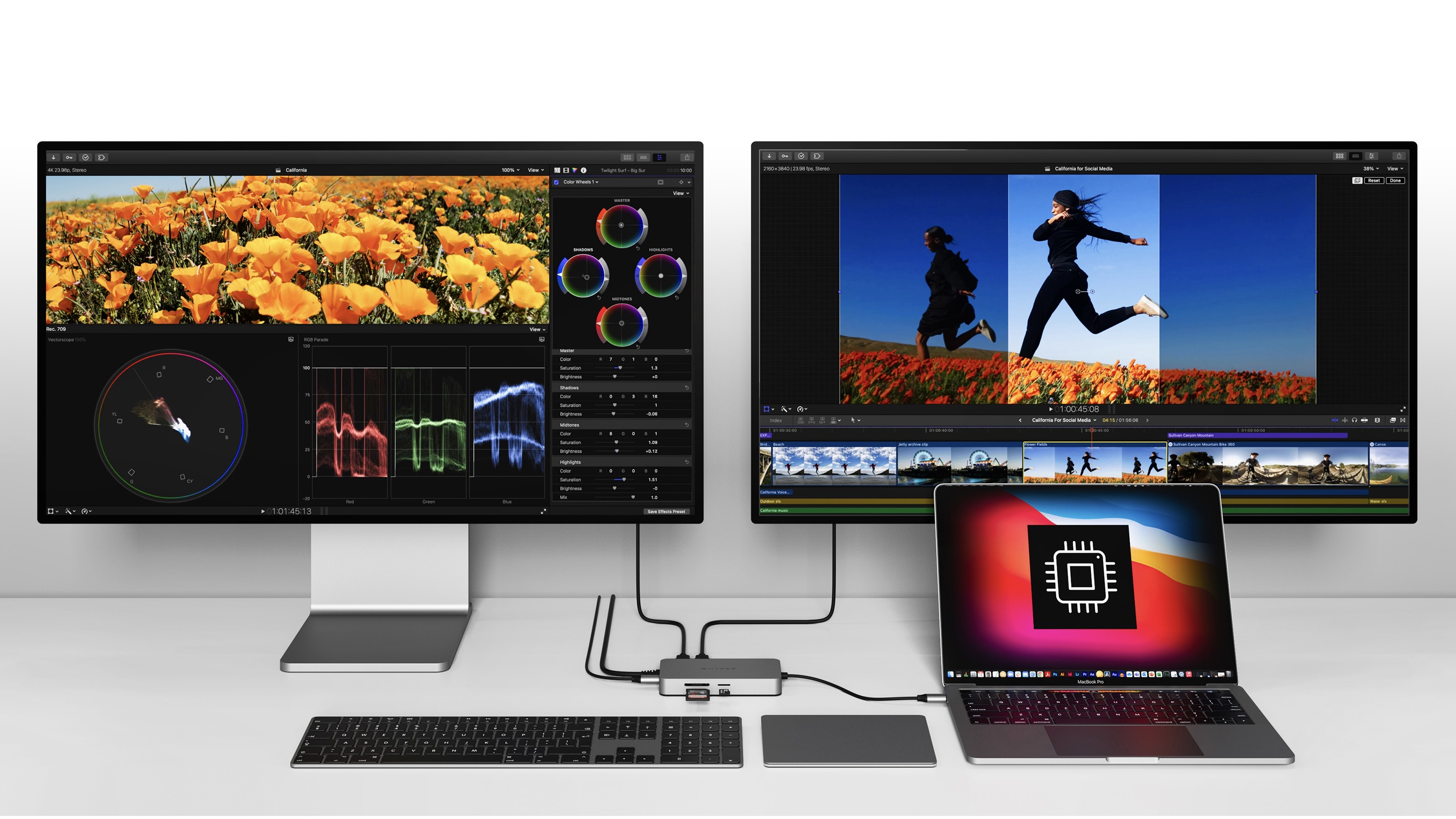 Horn gallop truth Hyper unveils new 'Dual 4K HDMI' dongles for using multiple external  displays with M1 Macs - 9to5Mac