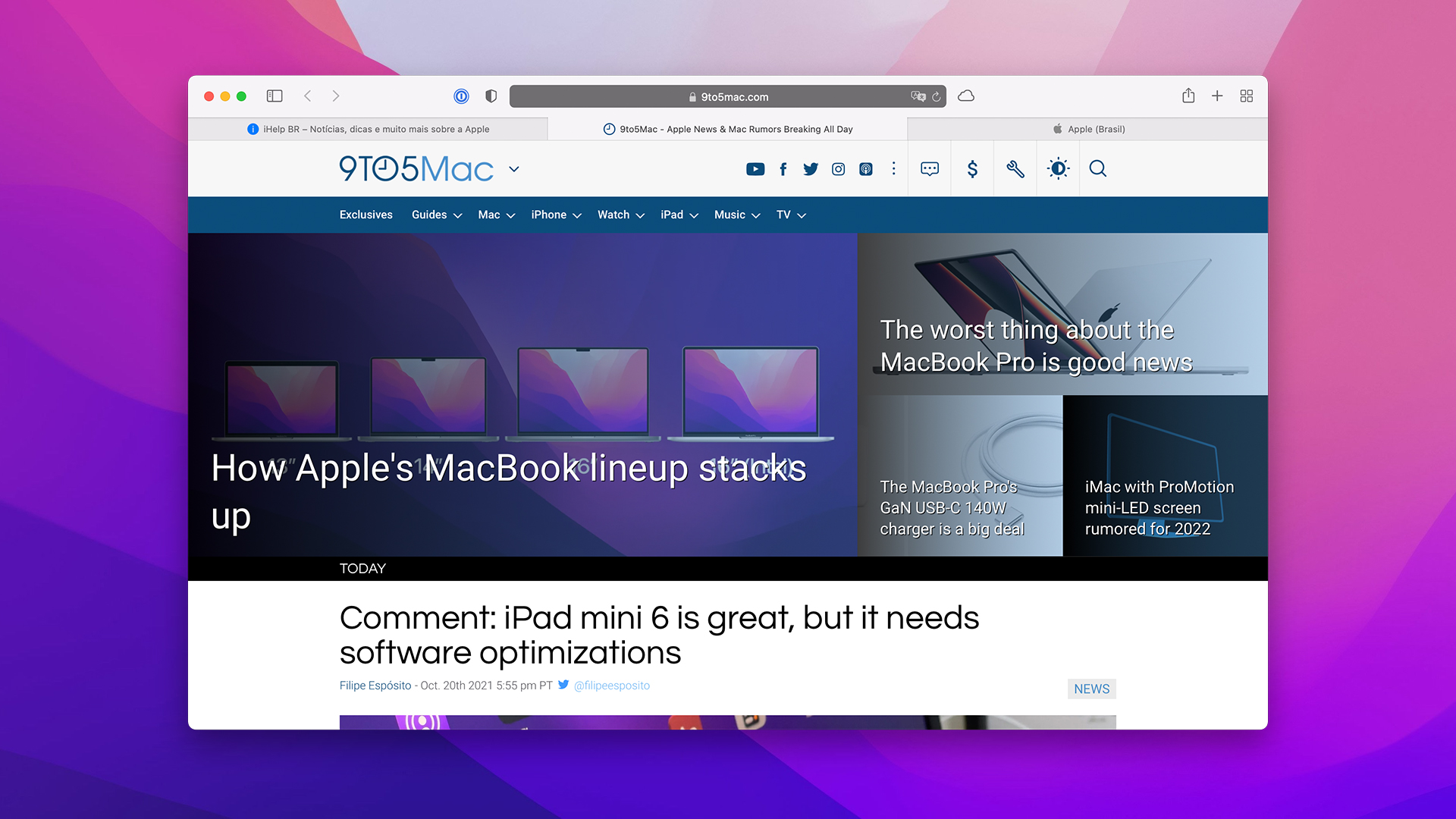 news websites for mac