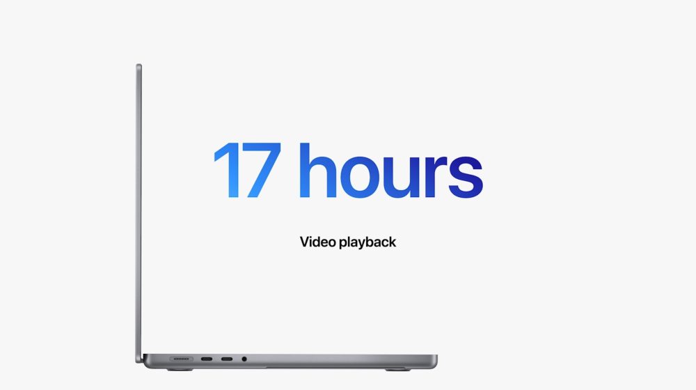 MacBook Pro battery life - 14-inch