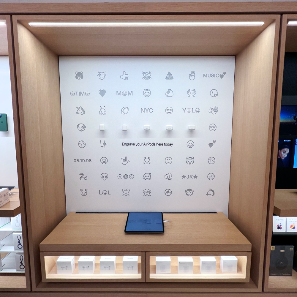 Apple Fifth Avenue Now Offering Same-day In-store AirPods Engraving