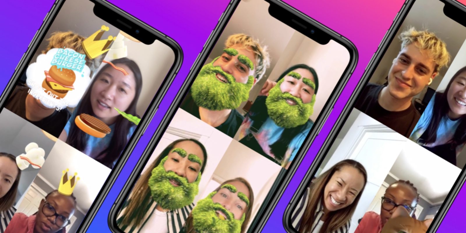 photo of Facebook Messenger for iOS gets new AR experiences for video calls image