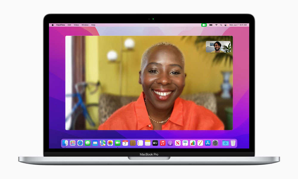 set up facetime on mac air menu bar