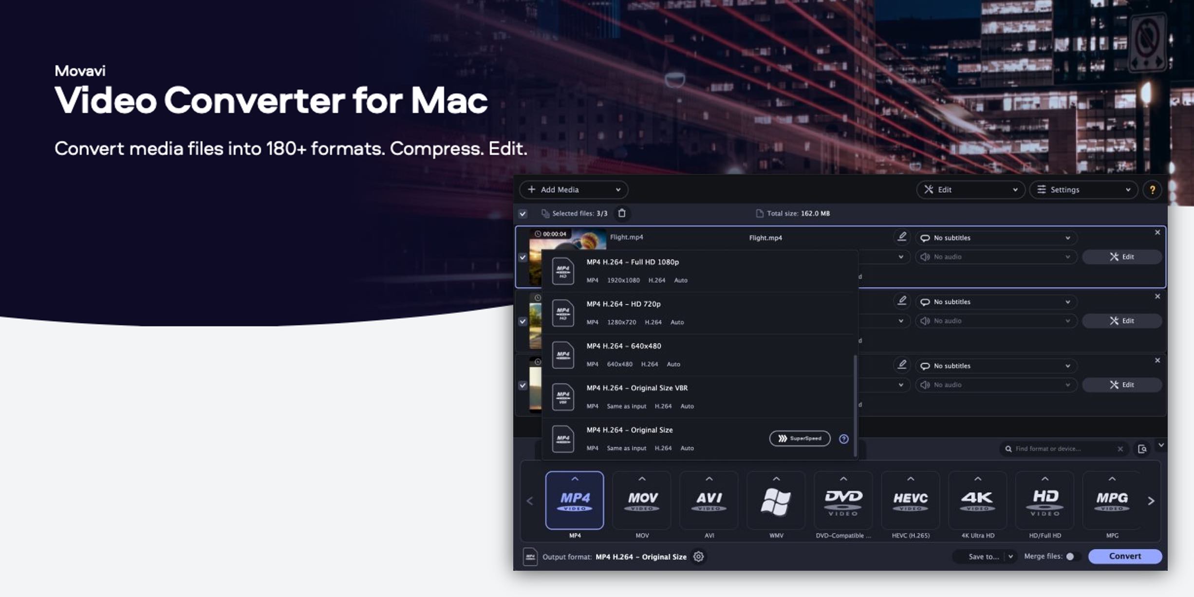 fastest video format converter for mac