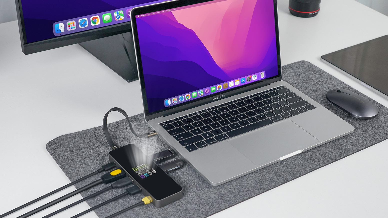 vaardigheid verlegen Gearceerd Review: DockCase's new high-speed USB-C smart hub for MacBook, now on  Kickstarter - 9to5Mac