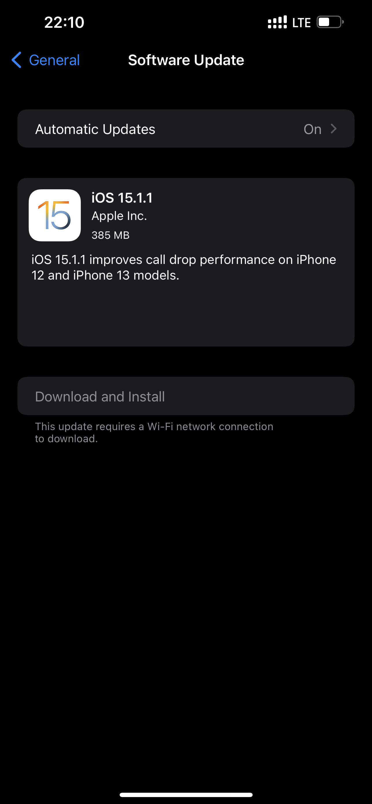 Apple releases iOS 15.1.1 with fixes for dropped calls on iPhone 12 and
