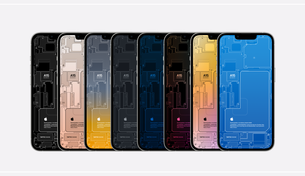 iphone 12 mini schematic wallpaper