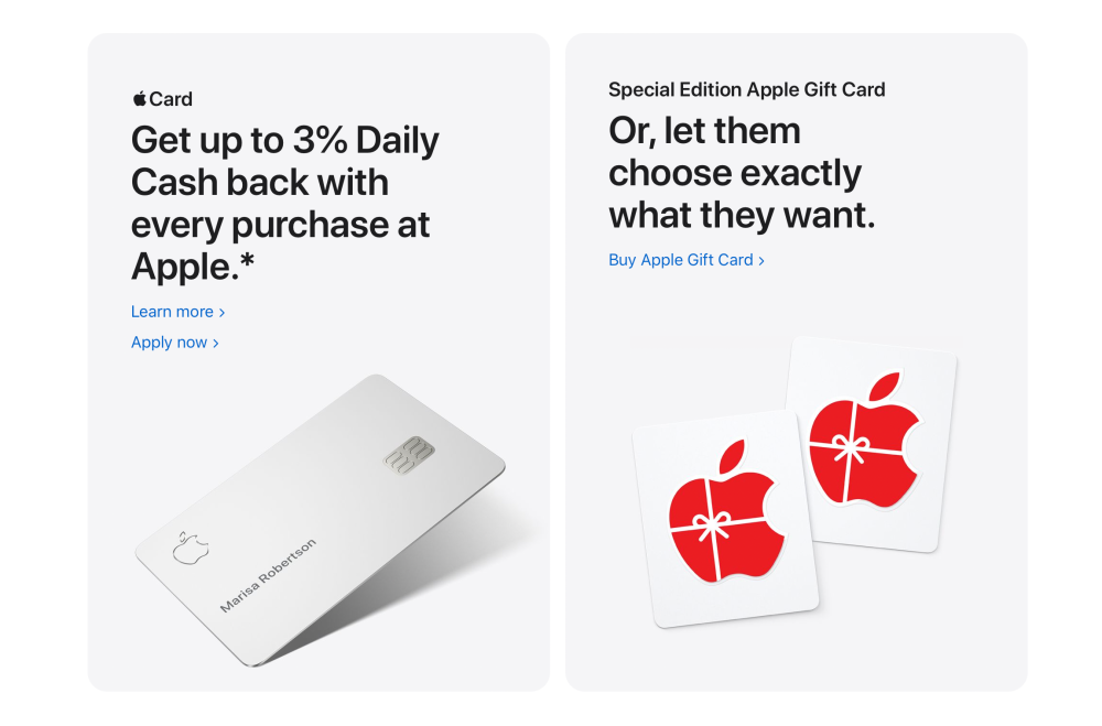 Shop Holiday Deals on Apple Gift Cards 