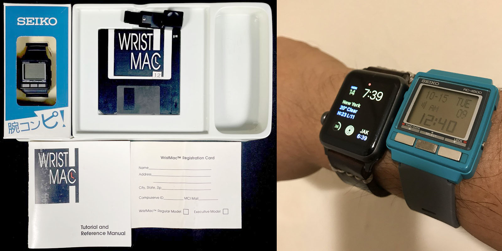 Seiko WristMac – 'the first Apple Watch' in 1988 – up for auction - 9to5Mac