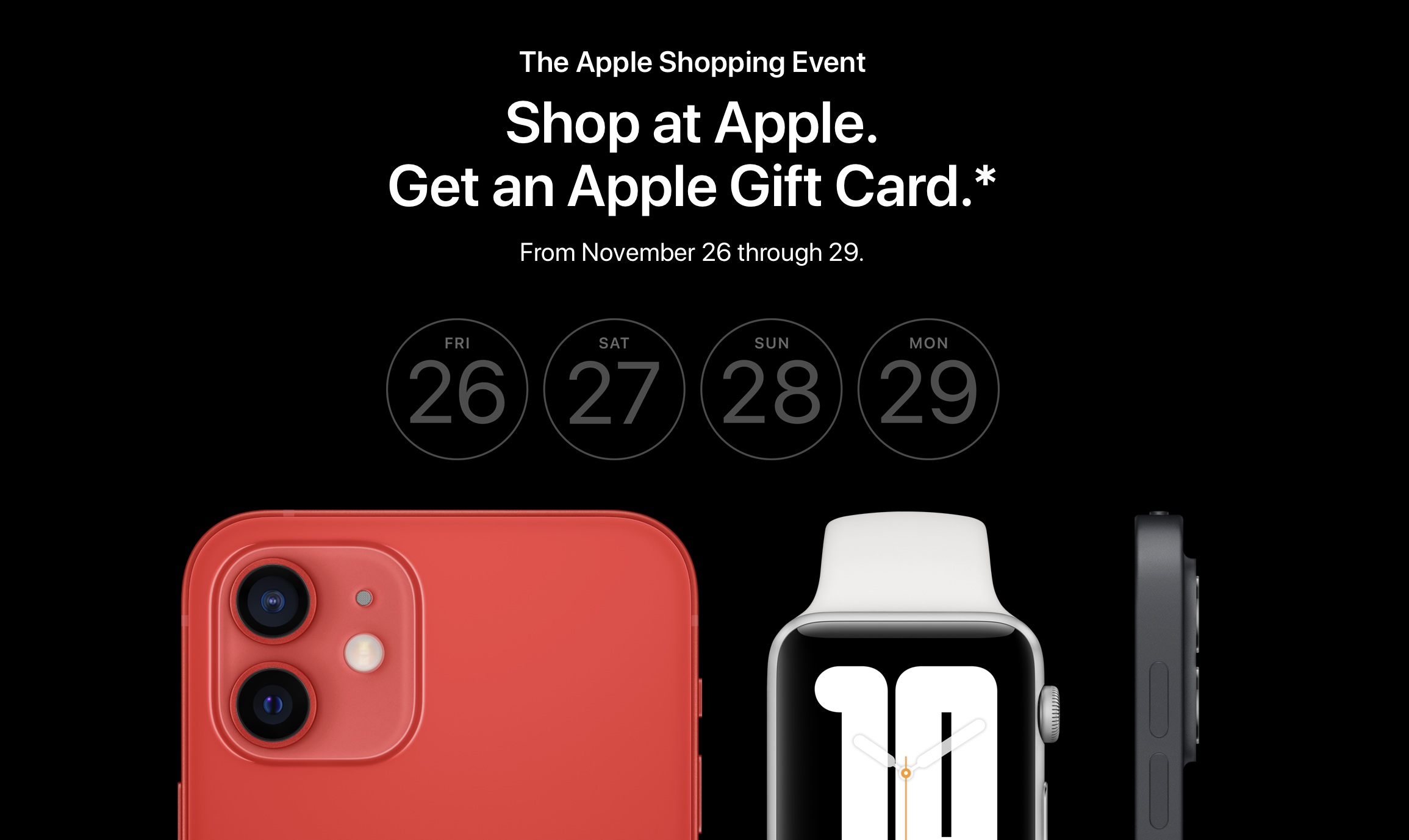 Apple Store Black Friday deals are live: get a gift card with purchase of  iPhone, iPad or Mac - 9to5Mac