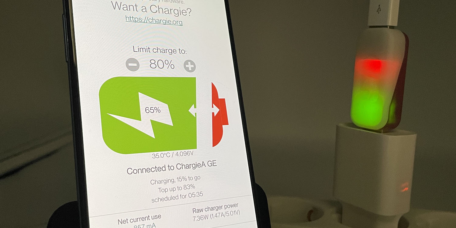 Chargie offers even smarter charging than Apple's Optimized Battery Charging feature