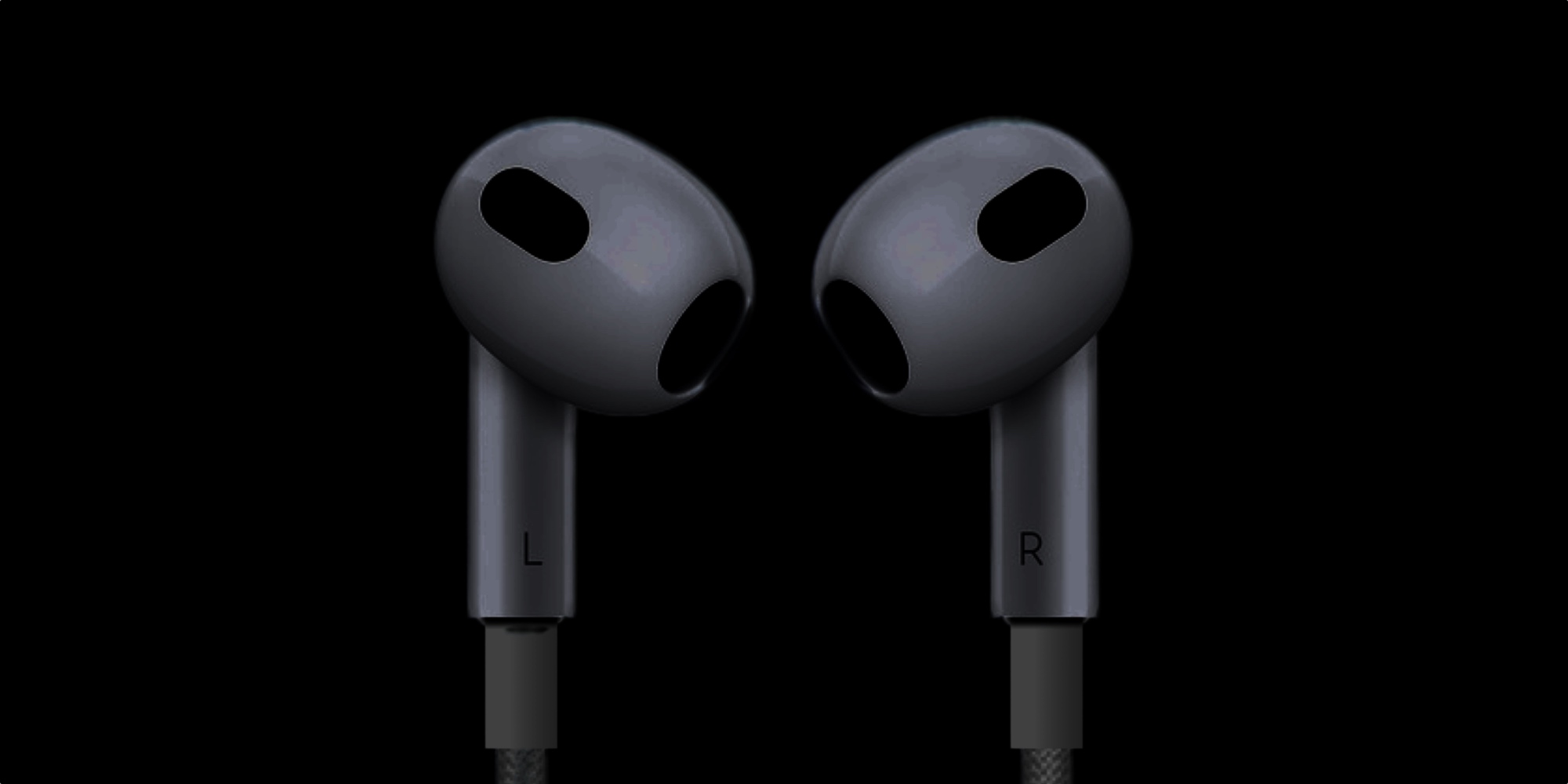 Concept: EarPods (2021) with a braided cable, Spatial Audio, new color  option - 9to5Mac