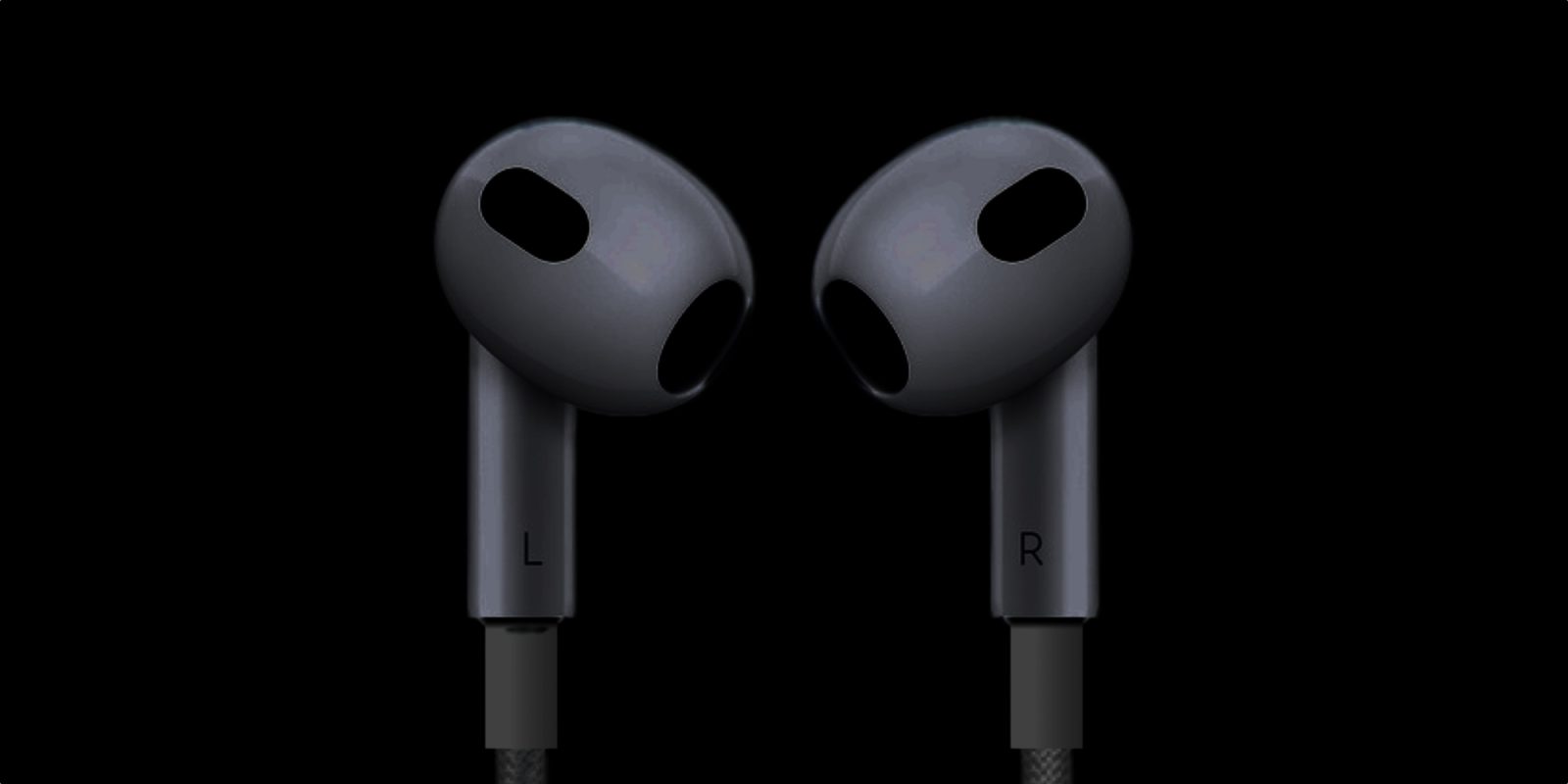 photo of Concept: EarPods (2021) with a braided cable, Spatial Audio, new color option image