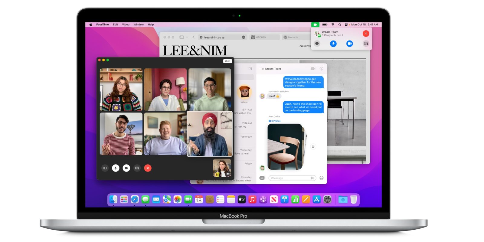 photo of Group FaceTime is wrecking my Mac on macOS Monterey image