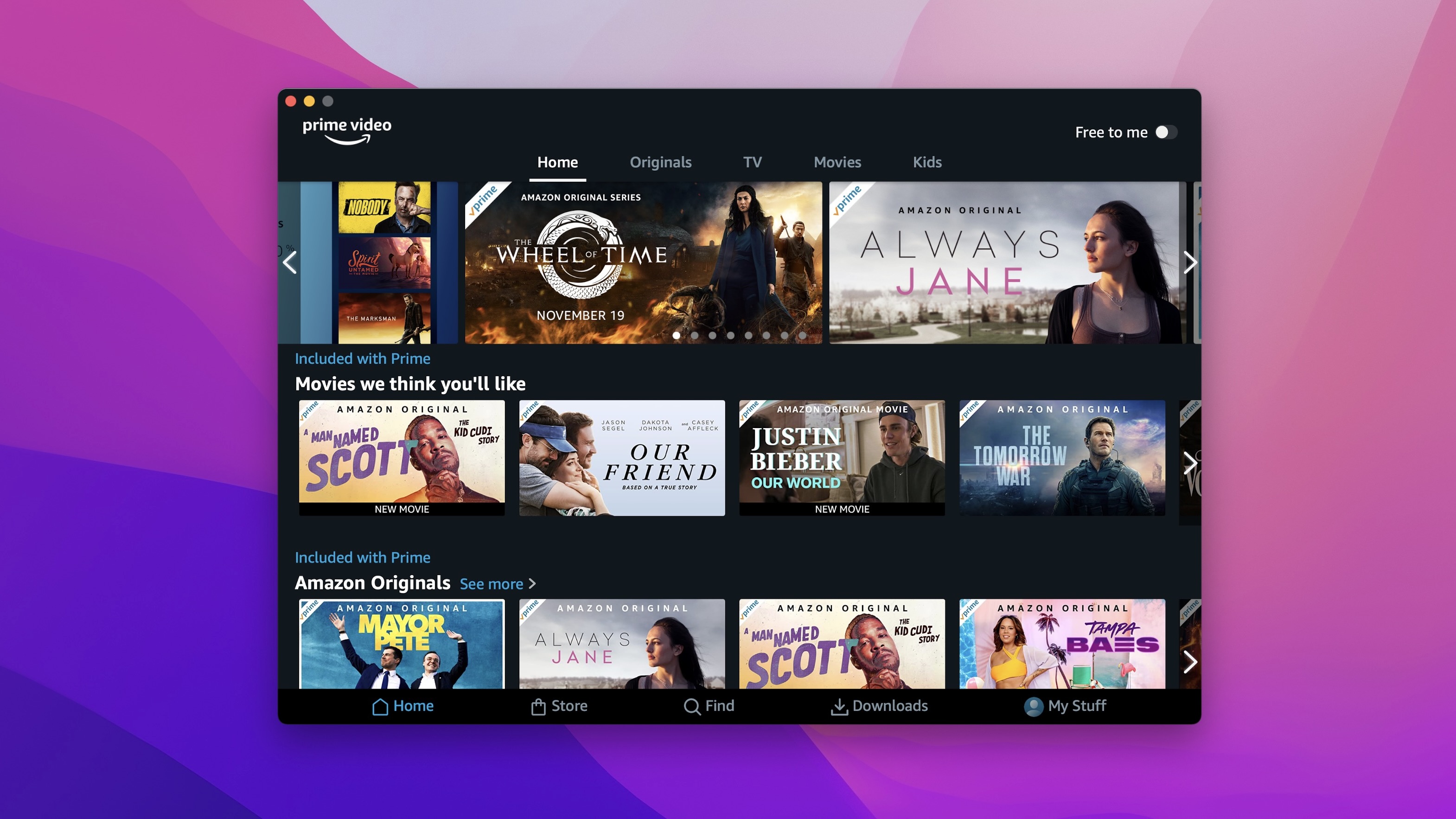 prime video player for mac