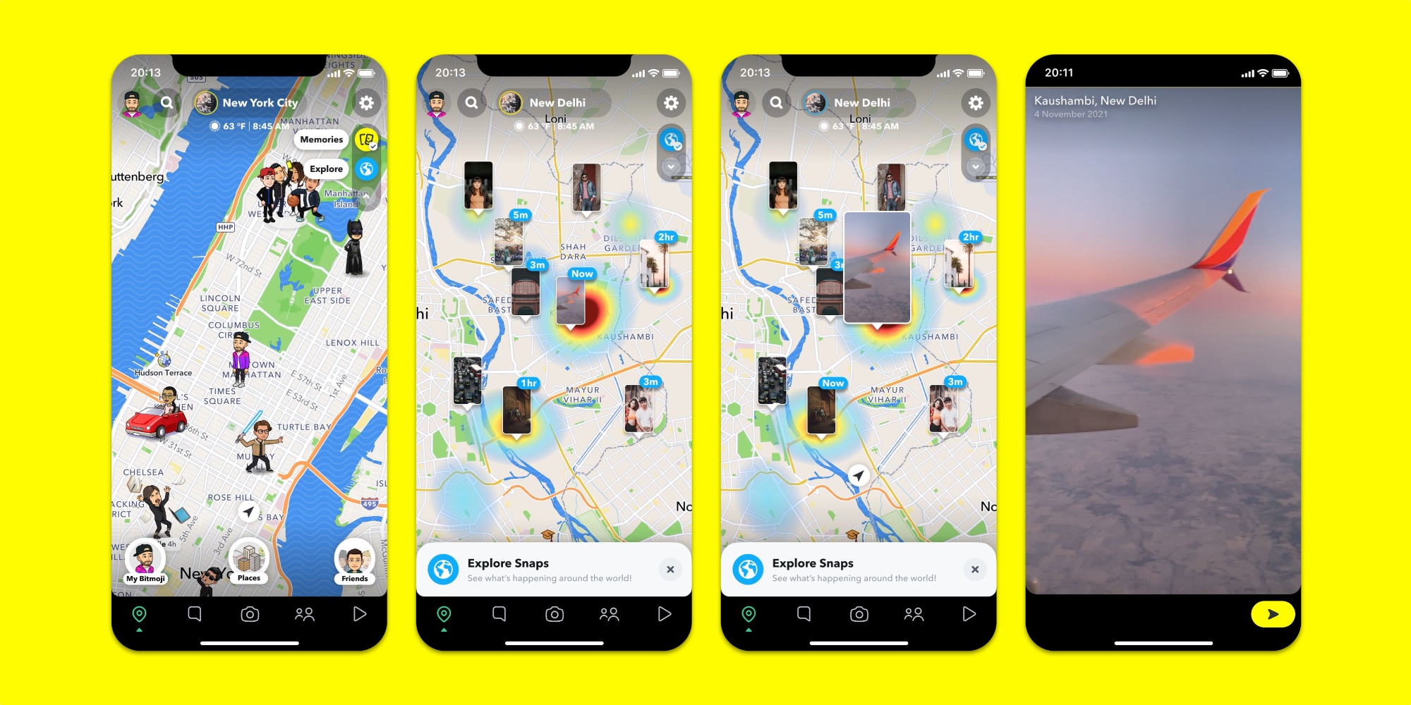 Snapchat Map Feature Now Offers Memories And Revamped Explore Experience 9t...