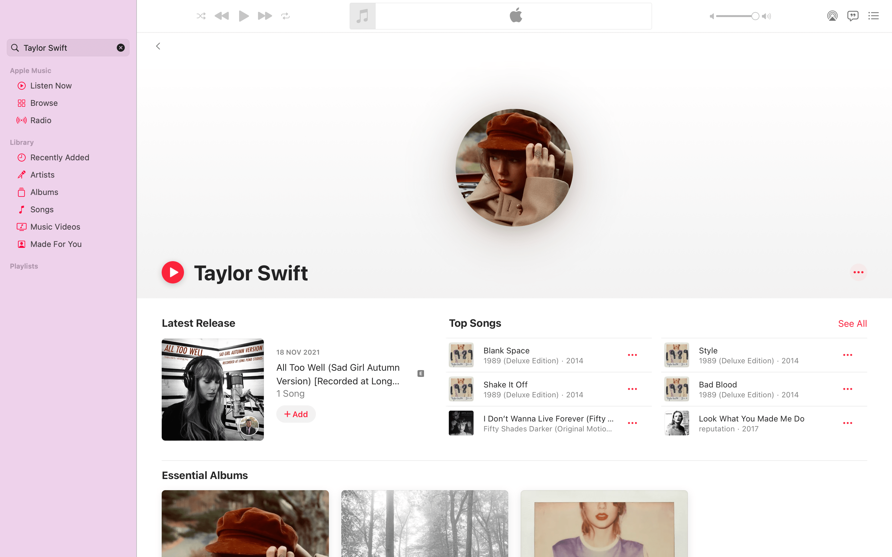 is there an apple music app for mac