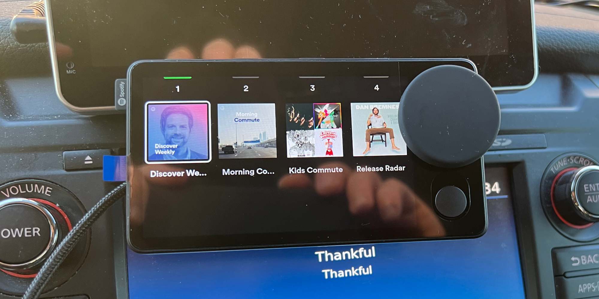 Review: Spotify's Car Thing provides a CarPlay-like experience for less  than $100 - 9to5Mac