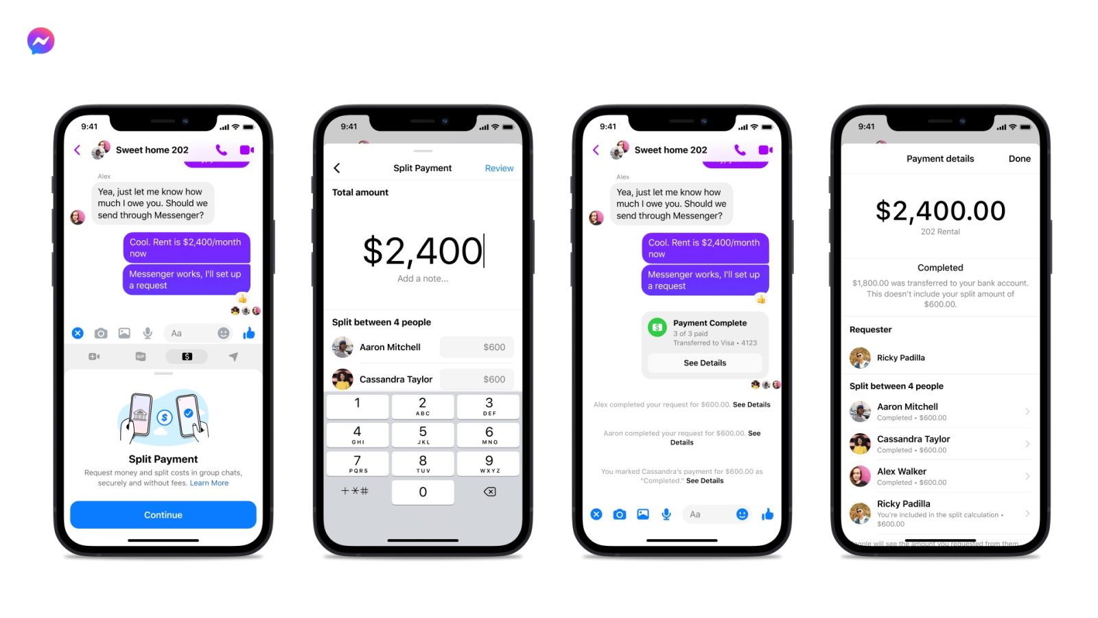 photo of Messenger will soon let users split payments directly through Facebook Pay image