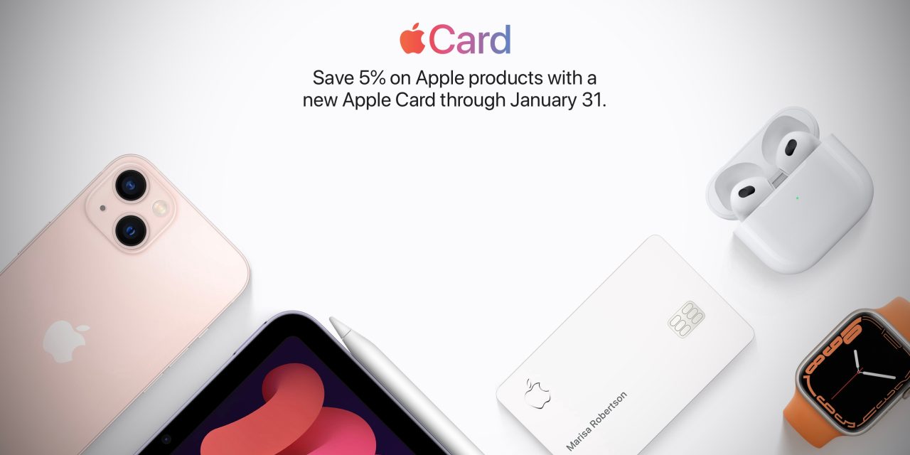 Apple offers 5% cashback for new Apple Card signups on select products ...