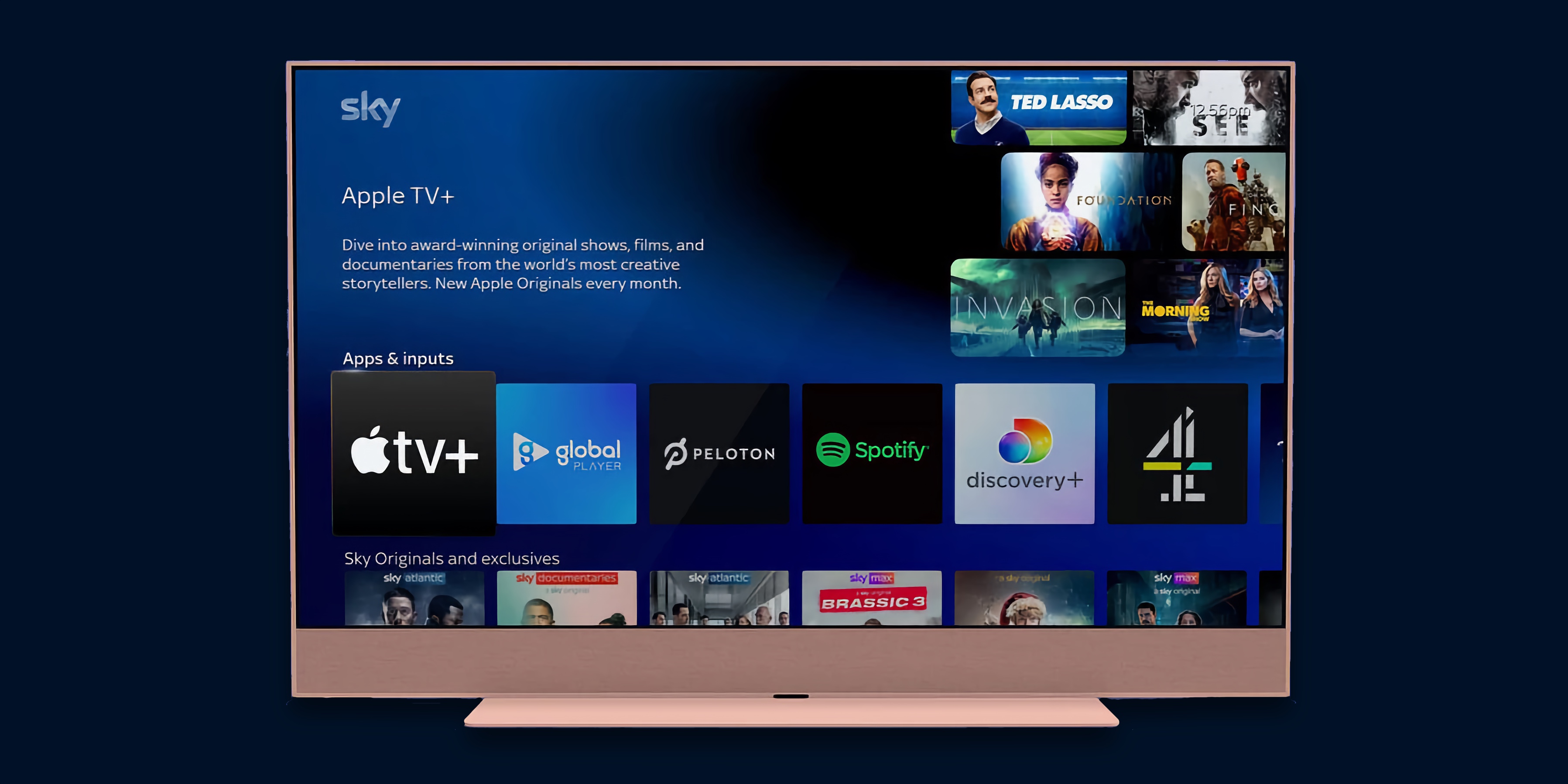 Globus læder Oberst Apple TV+ app rolling out to Sky Q boxes in Europe - 9to5Mac