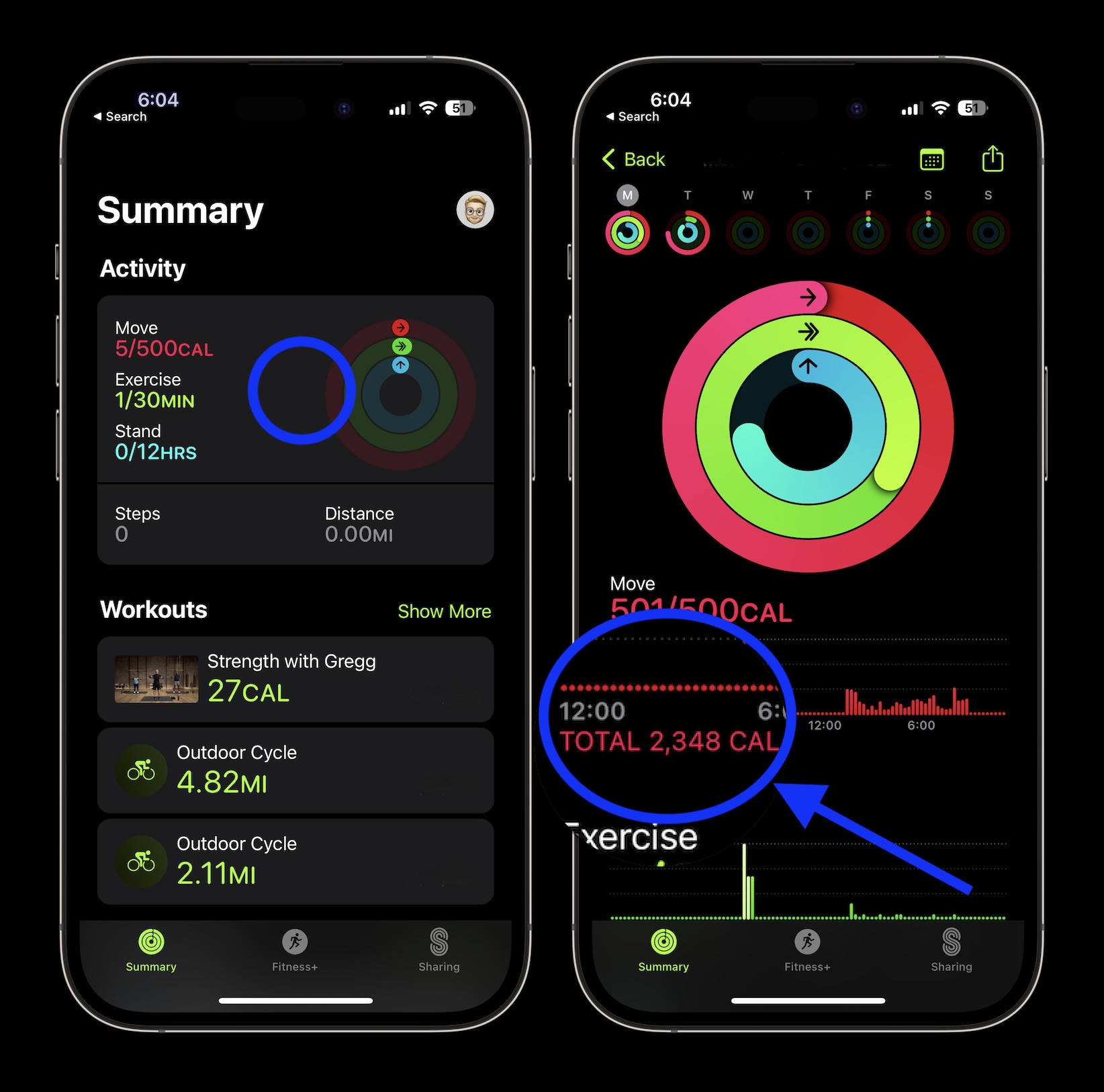 Apple Watch の消費カロリーは 1 カロリーです。