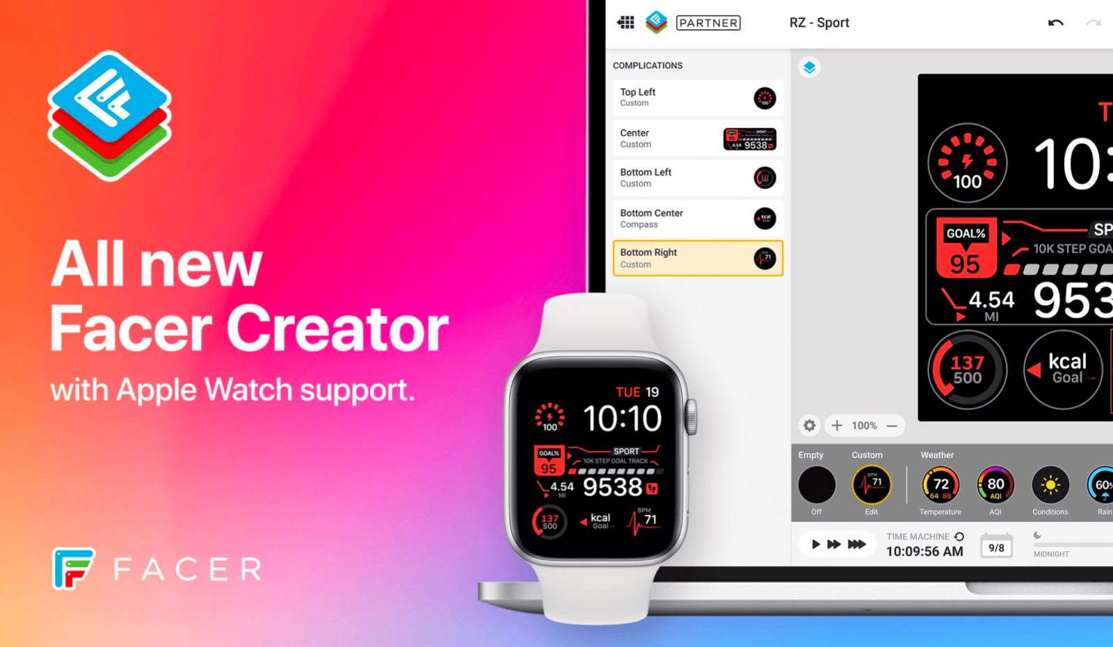 photo of ‘Facer Creator’ lets you (sort of) create, share, and sell custom Apple Watch faces image