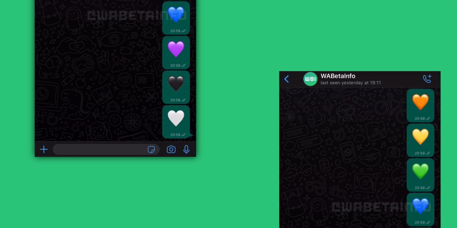 photo of WhatsApp for iOS plans to animate more heart emojis [U] image