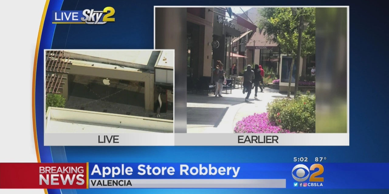 Apple Store robberies – potential countermeasures